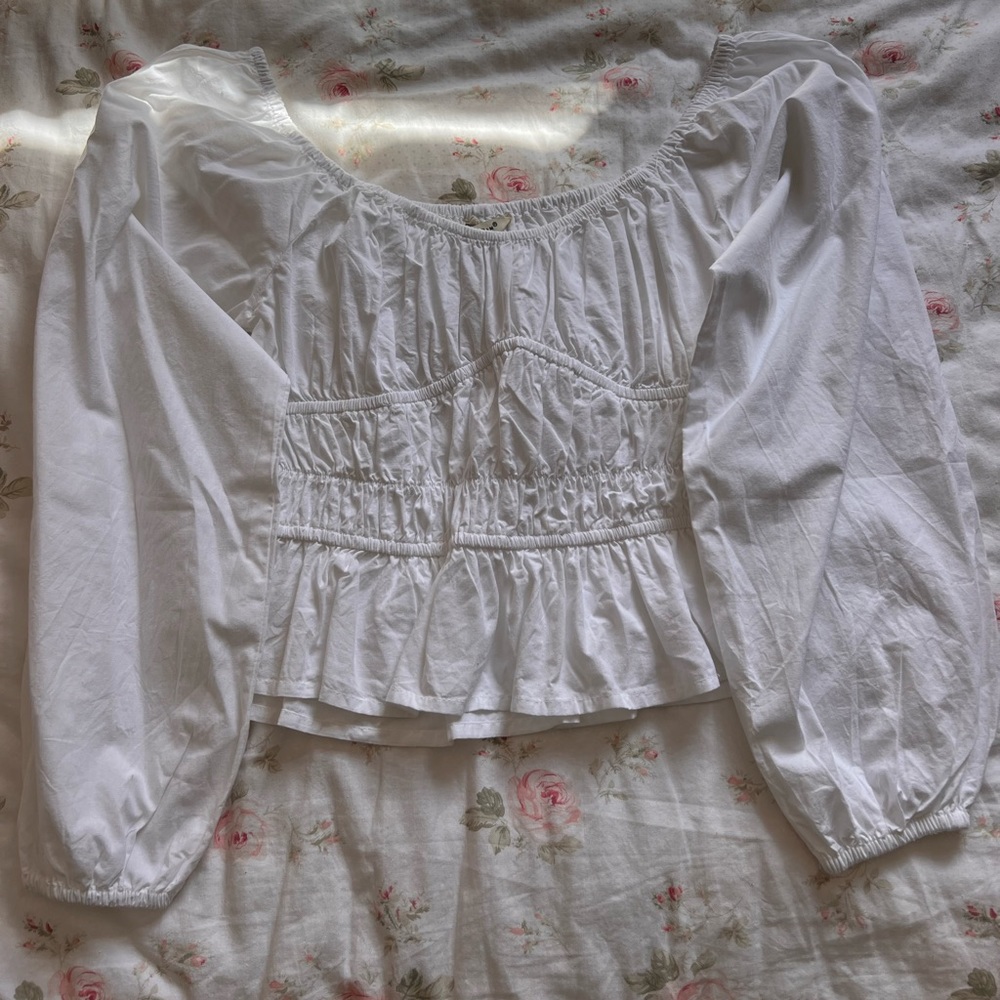 Cottagecore White Top